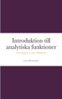 Introduktion till analytiska funktioner