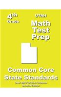 Utah 4th Grade Math Test Prep: Common Core Learning Standards(English)