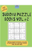 Sudoku Puzzle Books Vol #2