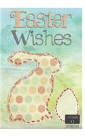 Write Here Notebooks: Easter Notebook / Journal 100 Pages of Lined Paper 6"x9" with Glossy Finish Lined Composition Book Best Wishes
