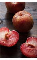 Fresh Organic Plums Fruit Journal