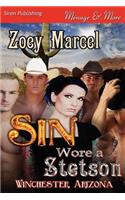 Sin Wore a Stetson [Winchester, Arizona 1] (Siren Publishing Menage and More): (English)