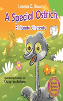 A Special Ostrich /El ñandú diferente