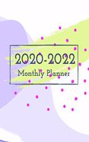 Monthly Planner for 2020/2022- 3-Year Planner Schedule Organizer- January 2020/December 2022 8.5"x11" 130 pages Book 12