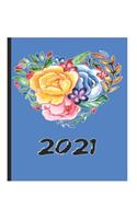 2021: Tolles Jahrbuch Für 2021 Auch Als Terminplaner Oder Notizbuch Zu Verwenden. Kalender Für Jeden.