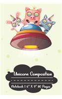 Unicorn Composition Notebook