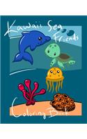 Kawaii Sea Friends Coloring Book