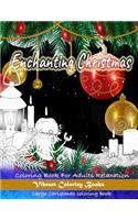 Enchanting Christmas Coloring Book For Adults Relaxation