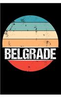 Belgrade: 100 Pages 6 'x 9' - College Ruled Paper Journal Manuscript - Planner - Scratchbook - Diary