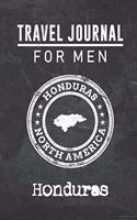 Travel Journal for Men Honduras