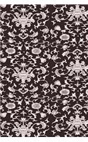 Brown Asian Damask Design Journal: (Notebook, Diary, Blank Book)(Designs Patterns Journals Notebooks Diaries)