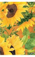 Sunflower College Ruled Notebook