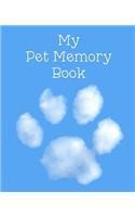 My Pet Memory Book