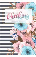 Checking Account Ledger: 6 Column Payment Record, Record and Tracker Log Book, Personal Checking Account Balance Register, Checking Account Transaction Register(8 Checkbook Ledger)