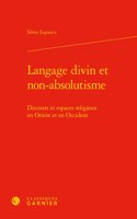 Langage Divin Et Non-Absolutisme