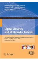 Digital Libraries and Multimedia Archives