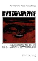 Kulturwissenschaftliche Hermeneutik