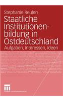 Staatliche Institutionenbildung in Ostdeutschland