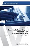 Ensemble Learning for Method-Call Recommendation