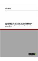 Analysis of the Effect of Ideology on the Life Expectancy of Terrorist Organisations