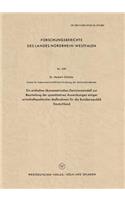 Ein einfaches ökonometrisches Dezisionsmodell zur Beurteilung der quantitativen Auswirkungen einiger wirtschaftspolitischer Maßnahmen für die Bundesrepublik Deutschland