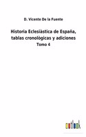 Historia Eclesiàstica de España, tablas cronològicas y adiciones