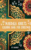 Mandala adults coloring book for Christmas