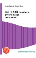 List of Cas Numbers by Chemical Compound: (English)