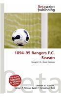 1894-95 Rangers F.C. Season: (English)