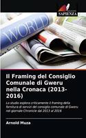 Il Framing del Consiglio Comunale di Gweru nella Cronaca (2013-2016)