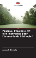 Pourquoi l'écologie est-elle importante pour l'économie de l'Éthiopie ?