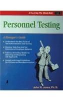 Personal Testing (A Manager S Guide)