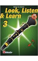 LOOK LISTEN LEARN 3 CLARINET