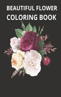 Beautiful flower coloring book