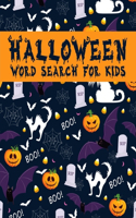 Halloween Word Search for Kids