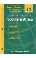 Holt Eastern Hemisphere People, Places, and Change Chapter 13 Resource File: Southern Africa