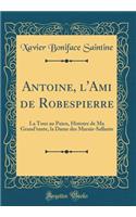 Antoine, l'Ami de Robespierre: La Tour au Paien, Histoire de Ma Grand'tante, la Dame des Marais-Sallants (Classic Reprint)