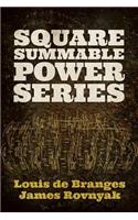 Square Summable Power Series