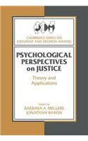 Psychological Perspectives on Justice