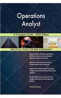 Operations Analyst A Complete Guide - 2020 Edition