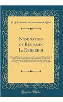 Nomination of Benjamin L. Erdreich: Hearing Before the Committee on Governmental Affairs, United States Senate, One Hundred Third Congress, First Session on Nomination of Benjamin L. Erdreich, to Be Member and Chairman, U. S. Merit Systems Protecti