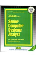 Senior Computer Systems Analyst: Passbooks Study Guide