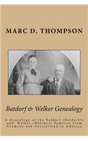 Batdorf & Welker Genealogy