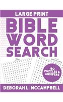 Large Print Bible Word Search