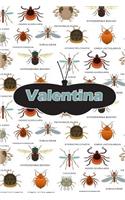 Valentina: Insect Themed Comprehensive Garden Notebook with Garden Record Diary, Garden Plan Worksheet, Monthly or Seasonal Planting Planner, Expenses, Chore L