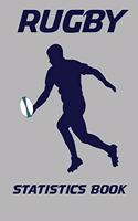 Rugby Statistics Book: 100 Scoresheets For Club Rugby