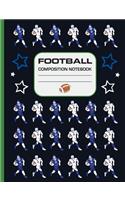 Football Composition Notebook