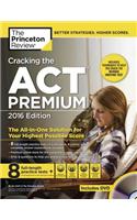 Cracking The Act Premium Edition With Dvd, 2016