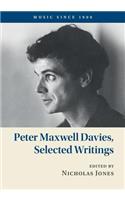 Peter Maxwell Davies, Selected Writings