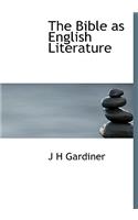 The Bible as English Literature